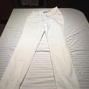 Forever 21 Lightweight White Jean Style Pants